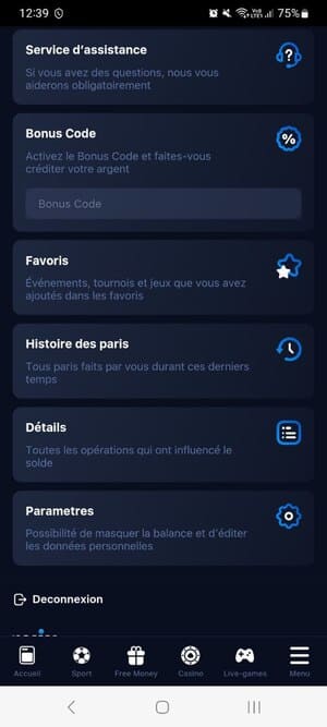 l'Application 1Win pour les Paris Sportifs 